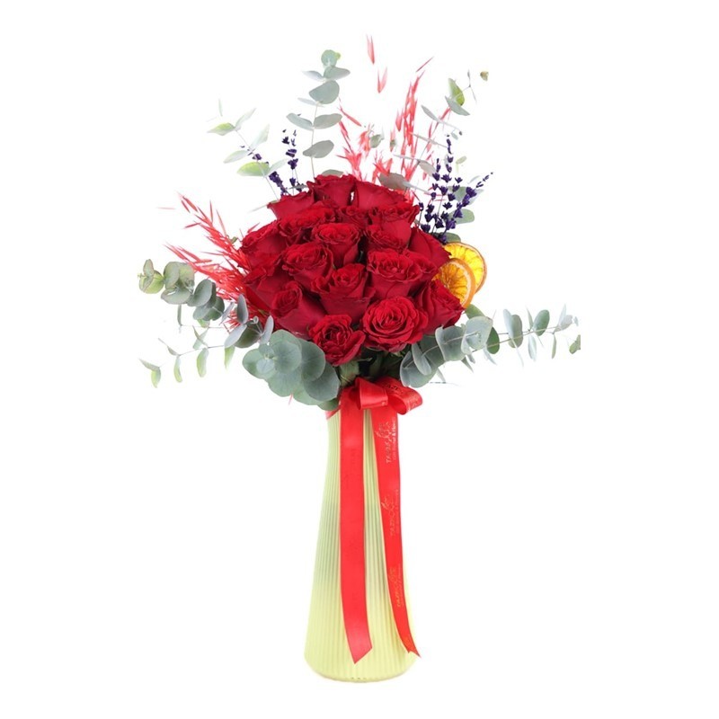 Inspiration Rose Çiçek Vazosu Kokina